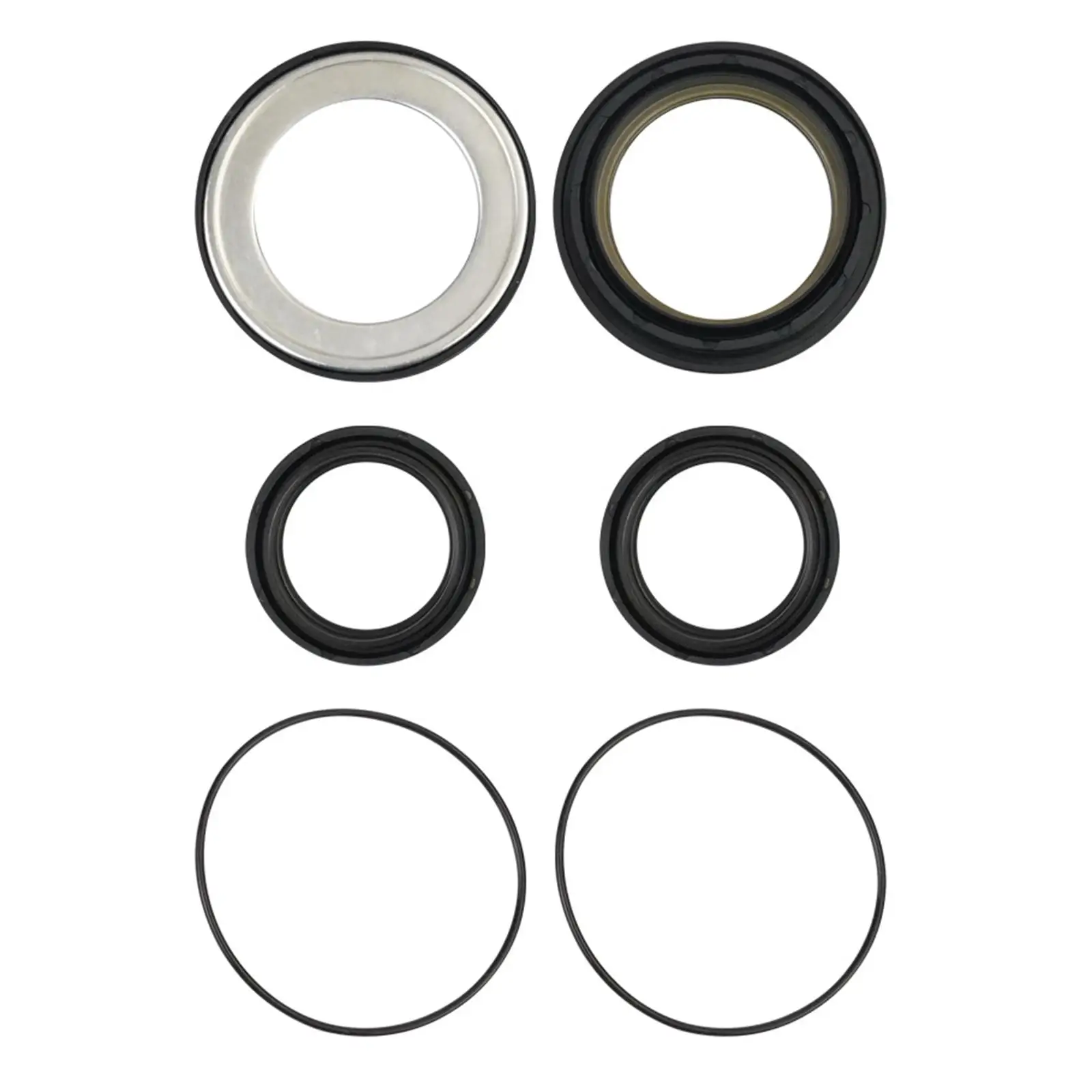 Front Axle Knuckle Tube Seal Kit Automotive Repair Parts Easy Installation 50381