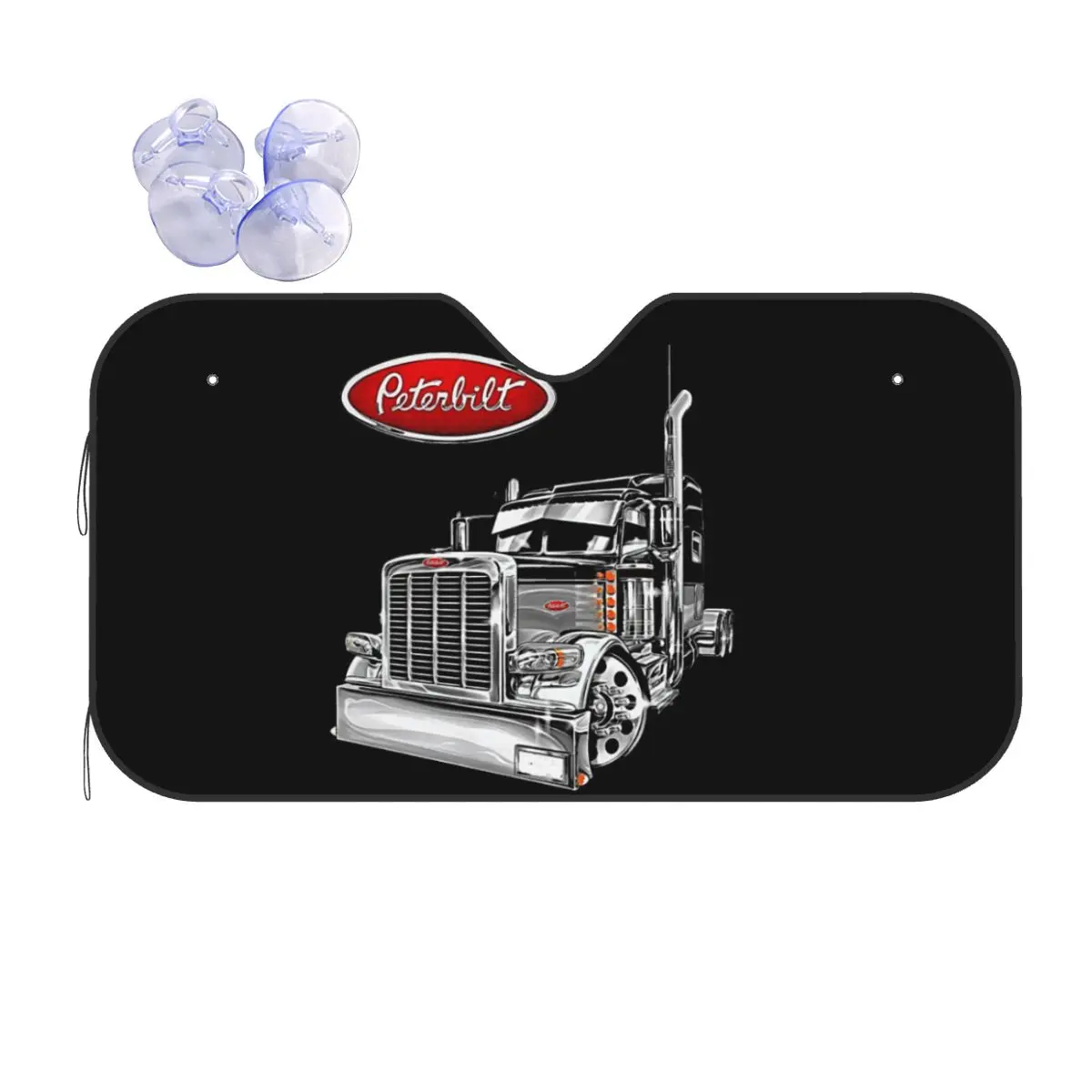 

Peterbilt Truck Солнцезащитный козырек Лобовое стекло автомобиля Переднее лобовое стекло Солнцезащитный козырек Аксессуары Чехлы