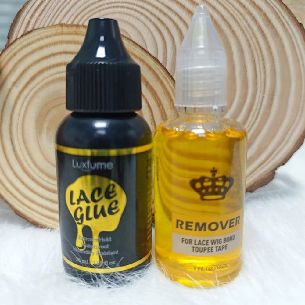 

38ml vades Wig installation kit set wig lace glue Super Lace Glue For Lace Wigs/Toupee/Closure Waterproof lace wig glue