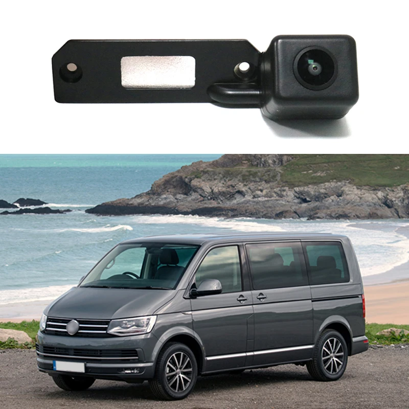 HD Night Vision Rear View Reverse Camera For Volkswagen T5 Transporter Caravelle Multivan 2003-2015 License Plate Light Camera