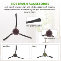 Summer Sale For AIRROBO P30 / P20 Robot Vacuum Replacement Parts Main Roller Side Brush Hepa Filter Mop Cloth Accessories