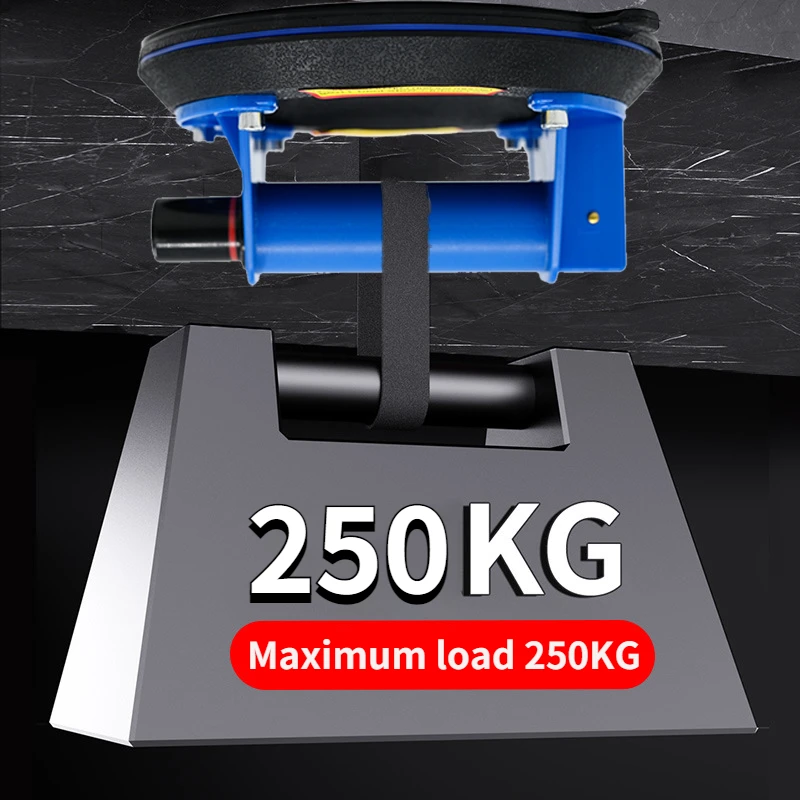 2023 New 2 PCS Vacuum Suction Cup 8 Inch 250kg Carrying Capacity Heavy Strong Suction Puller for Tile Glass Floor Lifting Tools