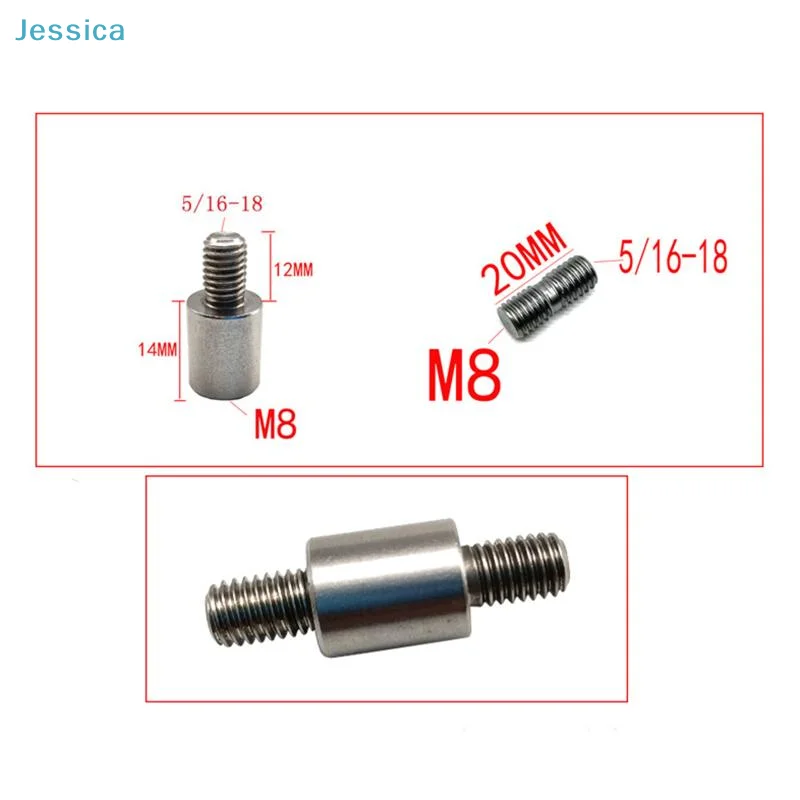 

〔Jessica〕Переходник для удаления вмятин с автомобиля - адаптер с M8 на 5/16-18 для молотковых насадок