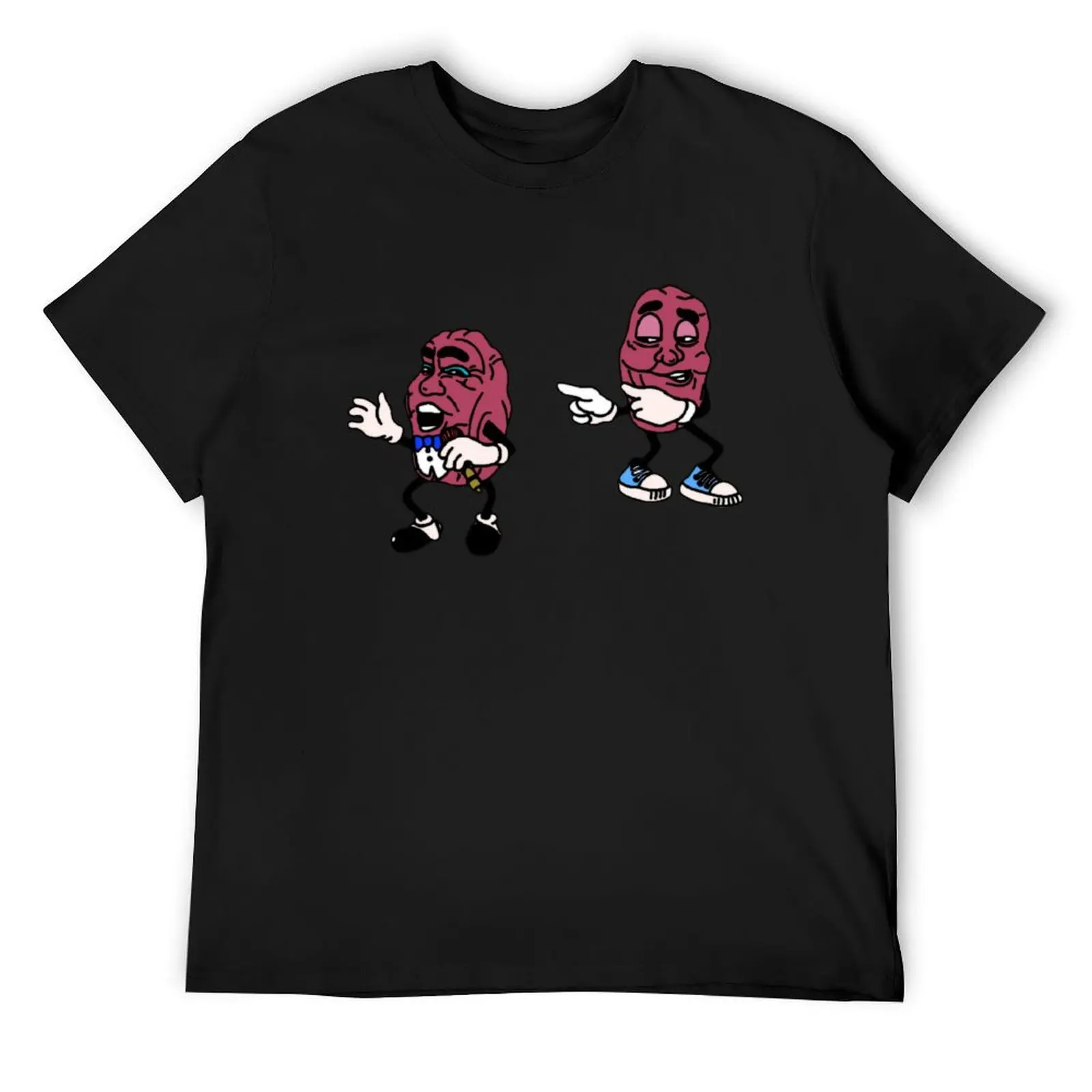 

The California Raisins No Background Color T-Shirt blacks rapper graphic tees Men's t-shirts