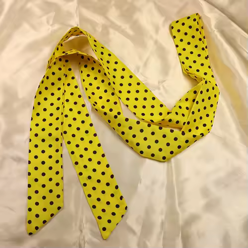 Fashion Dot Ribbon Silk Scarf Women Thin Neck Scarves Lady Small Shawls Bandana Narrow Female Neckerchief Dress Accessories - Image 7