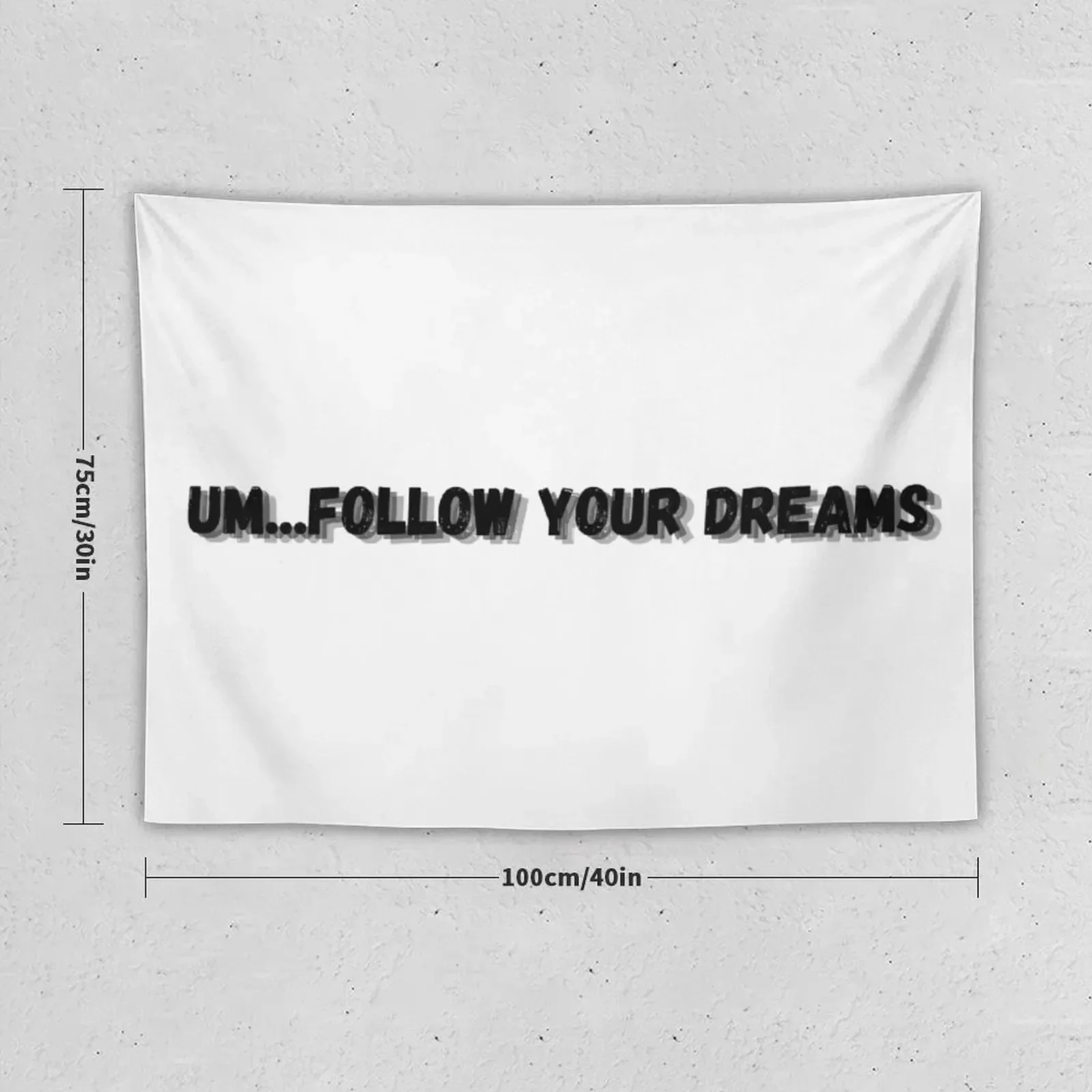 Follow your dreams The Spins Tapestry Home Decorating Home Decorations Aesthetic On The Wall Aesthetics For Room Tapestry