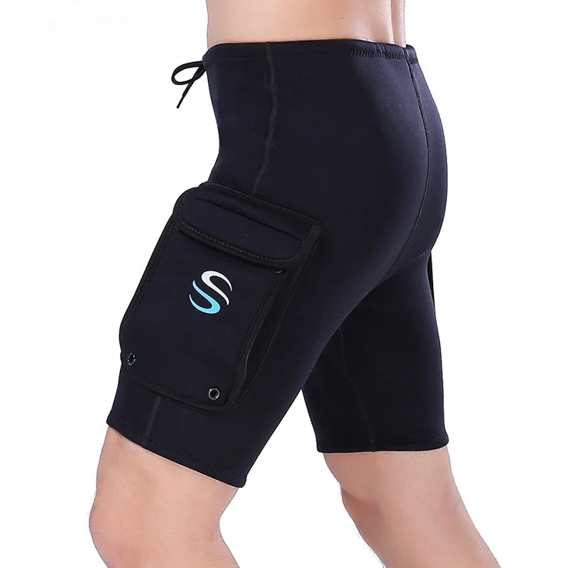 

Scuba Shorts With Pocket 3mm Neoprene Diving Shorts Wetsuits Spearfishing Surfing Shorts Canoeing Kayaking Shorts For Women Men