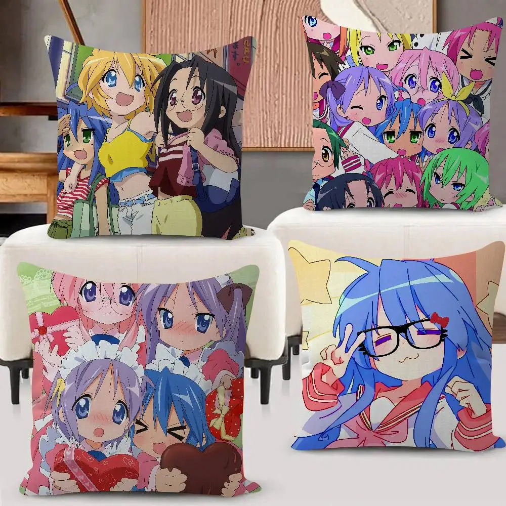 Arrival Lucky Star Pillow Case For Sofa Decor Car Office Room Printing Cushion Cover Decorations And Protector