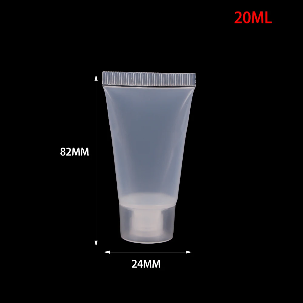 

Hose Caps Empty Plastic More Specifications Portable Transparent Facial Cleanser Cosmetic Bottles