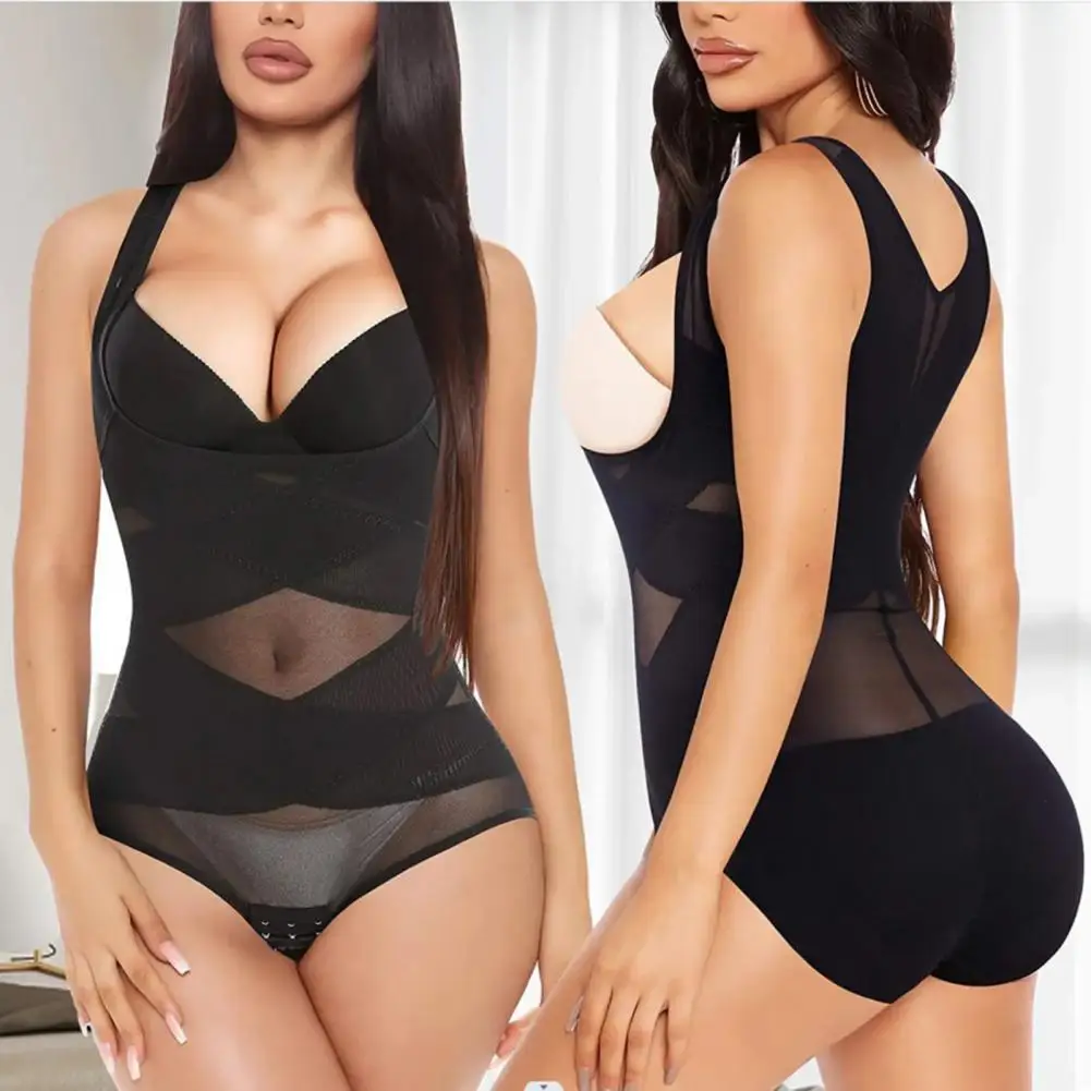 Waist Slimming Panties Women's High Waist Shapewear Briefs Bodysuit Set for Slimming Belly Waist Breathable Elastic for Fitness