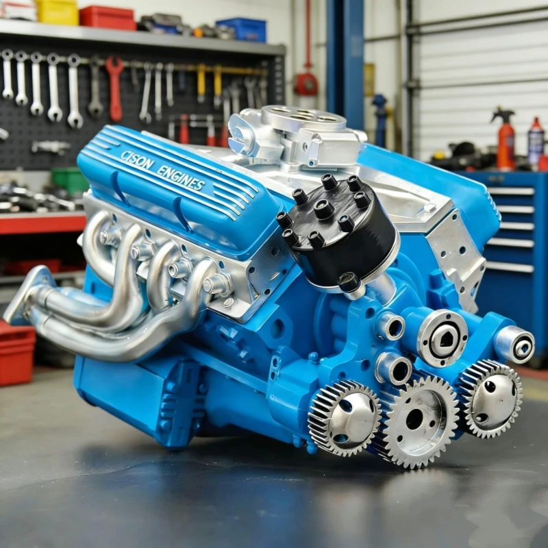 Engine V8 engine creative resin ornament three-dimensional ornament ornament high-end niche