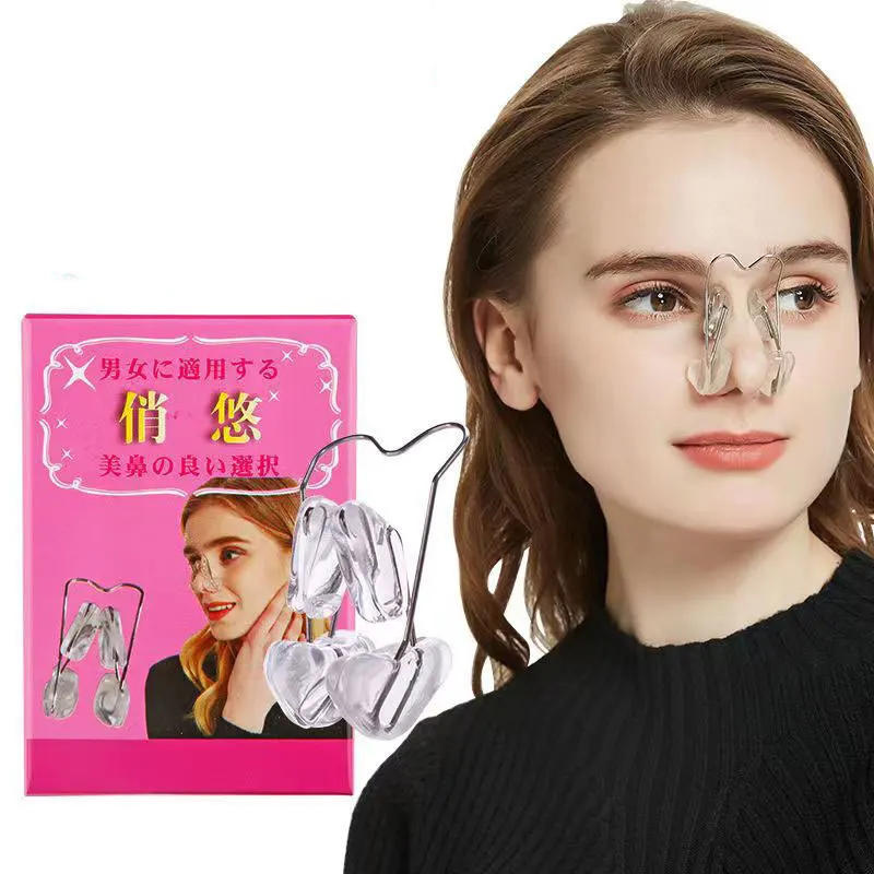 Burun yukarı kaldırma şekillendirme şekillendirici ortez klip güzellik burun zayıflama masaj doğrultma klipler aracı burun Up klip düzeltici