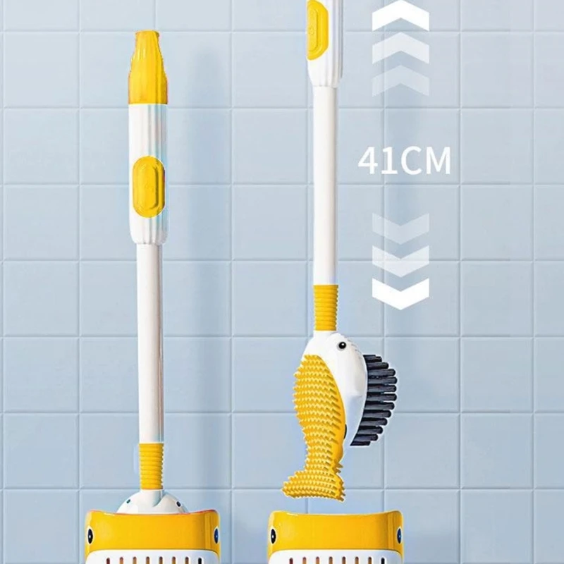 

Cartoon Whale Toigt Crash & Holder Want Want Toily Watch Dispenser Жидкая щетка