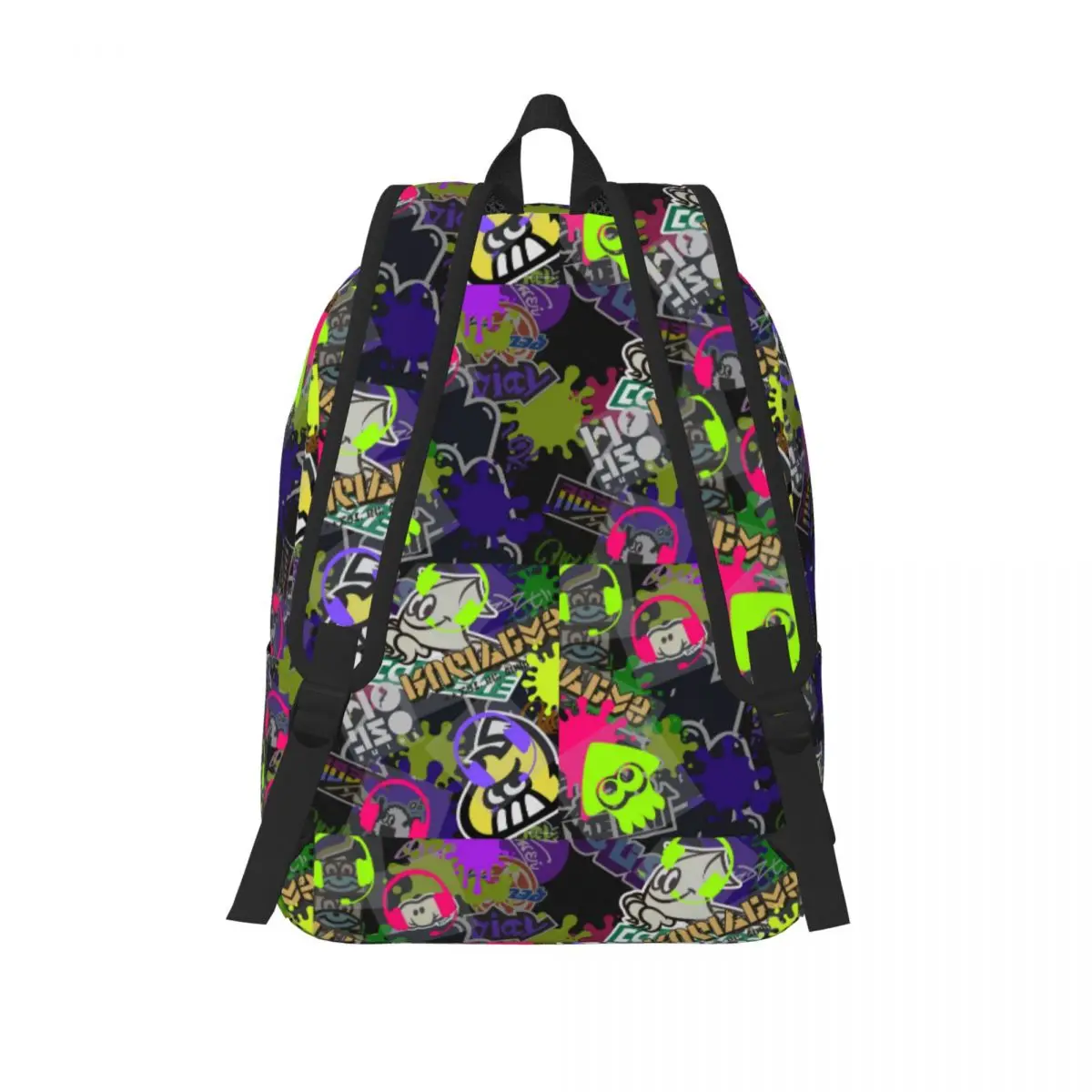 Plecak Collage scoplatoon dla przedszkola uczeń gra ośmiornica Bookbag Boy Girl Kids Daypack z kieszenią