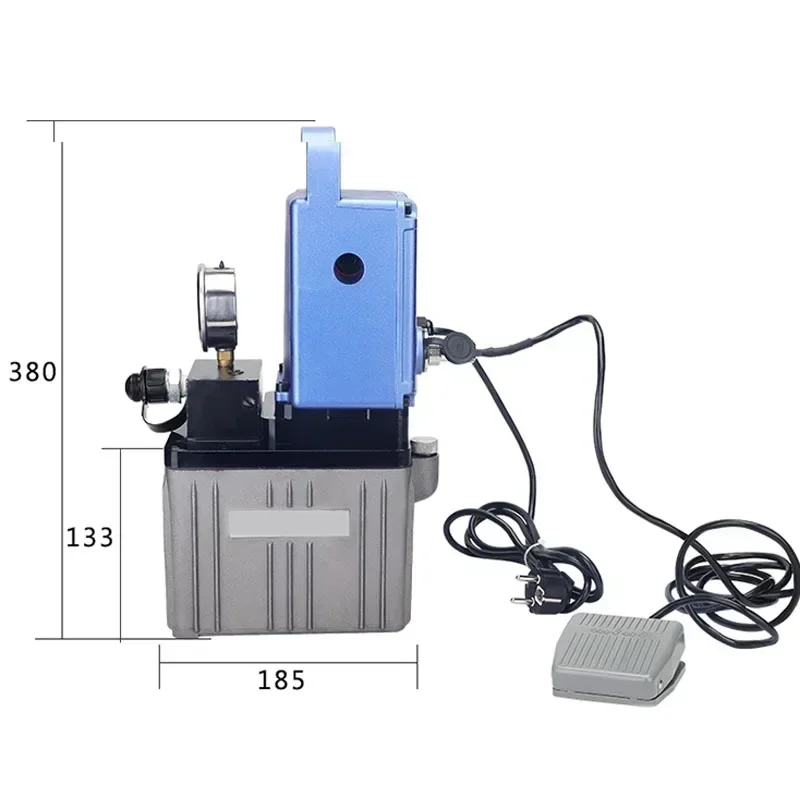 1pc  Portable Hydraulic Pump Automatic Oil Return Electric Hydraulic Pump Pressure Ultra-high Pressure Electric