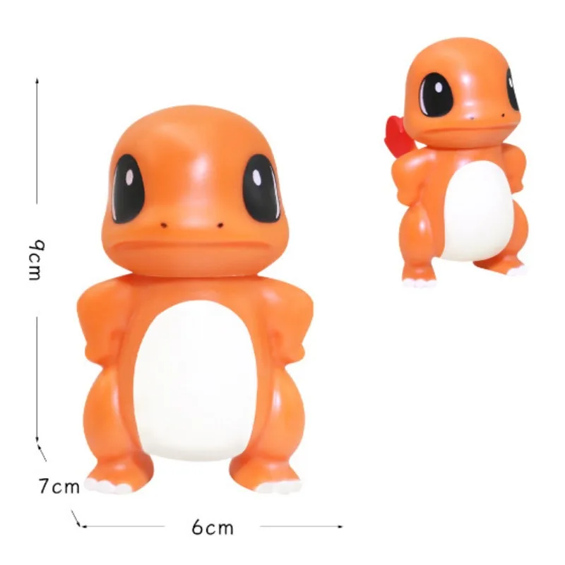 

Exquisite Pikachus Series Model Cartoon Character Bulbasaur Kawaii Creative Living Room Bedroom Desktop Toy Boys and Girls Gift