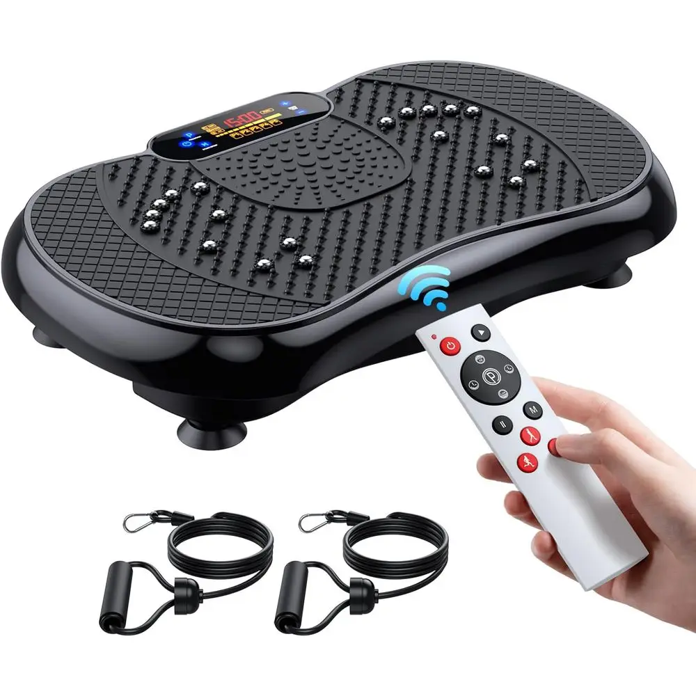 

Full Body Vibration Workout Platform for Weight Loss and Lymphatic Drainage - Up to 330lbs Capacity