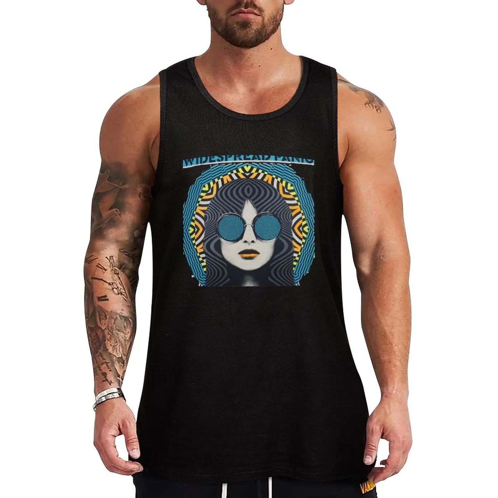 

Widespread Panic Tank Top quick-drying t-shirt Men's vest Men's gym clothing