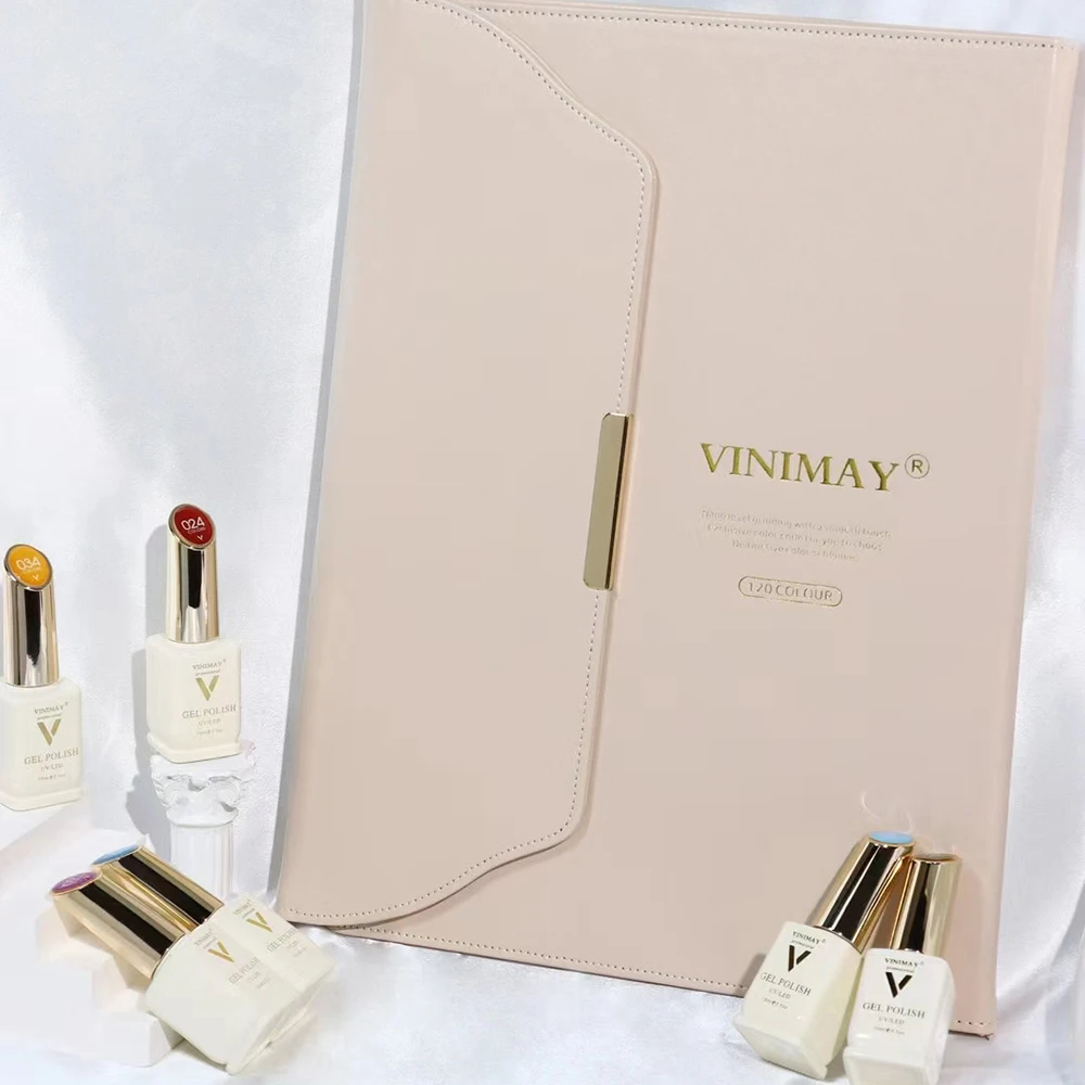 VINIMAY Gel Nail Polish Set 120 Colors With Color Card For Nail Salon Soak Off Manicure UV LED Gel Whole Set Varnish Kit 15ml