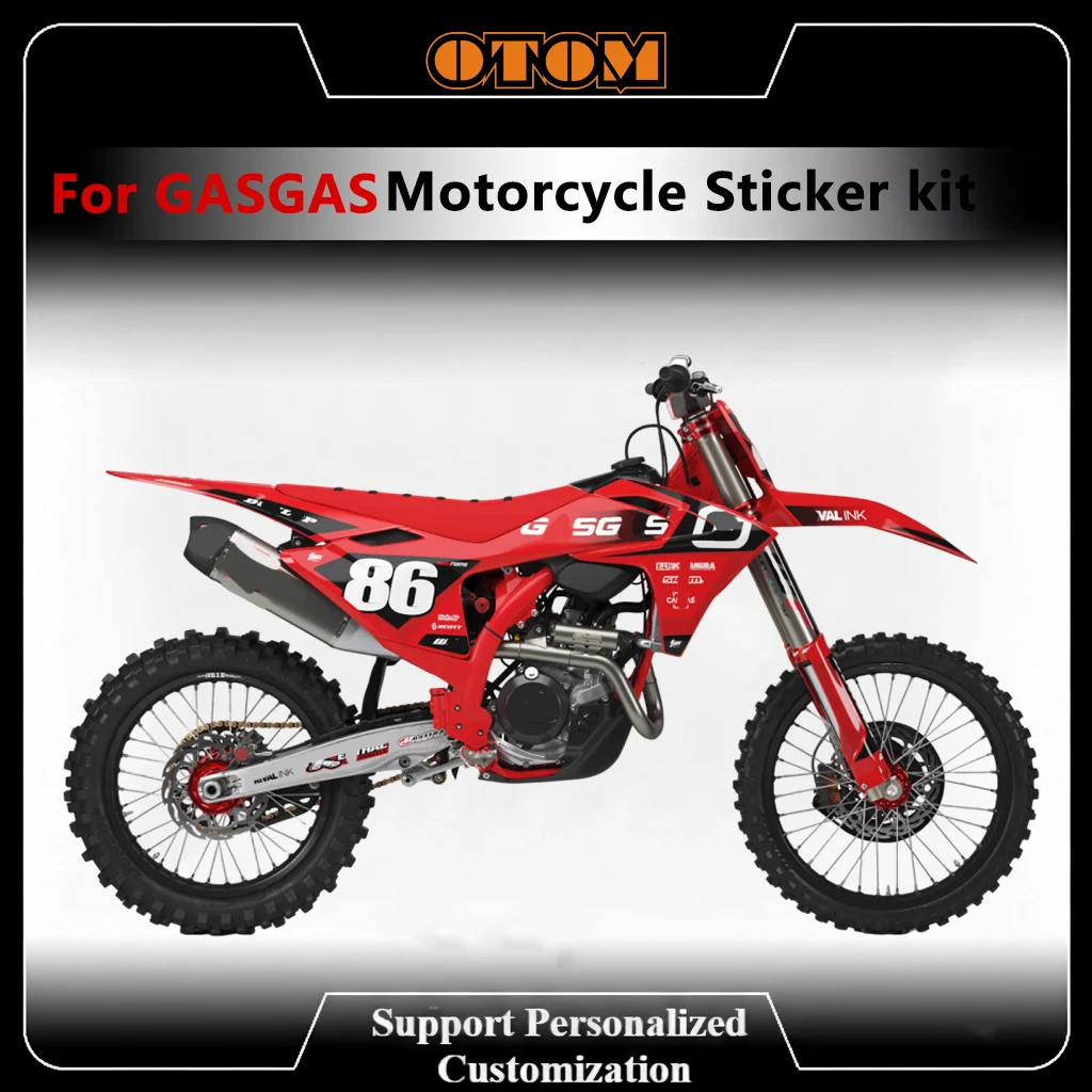 

for GASGAS EC MC 2024 2025 2026 Motorcycle Background Custom Full Graphics Decals Stickers