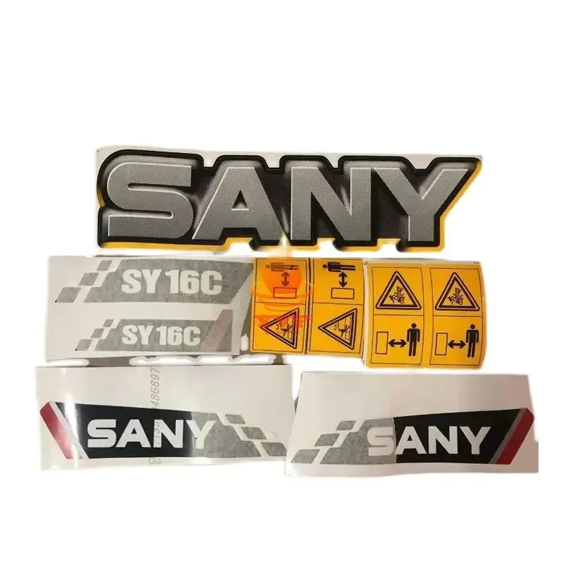 Full Car Sticker Excavator  Accessories for Mini Sany SY16C 20C 26U 30U 35U 55U