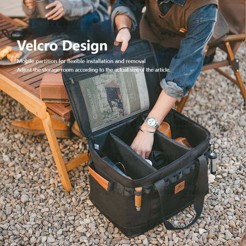 Naturehike تجهيزات المطابخ حقيبة التخزين مقصورة تصميم بولي كلوريد الفينيل مقاوم للماء التخييم اكسسوارات مخيم لوازم المحمولة التخييم الطبخ #4