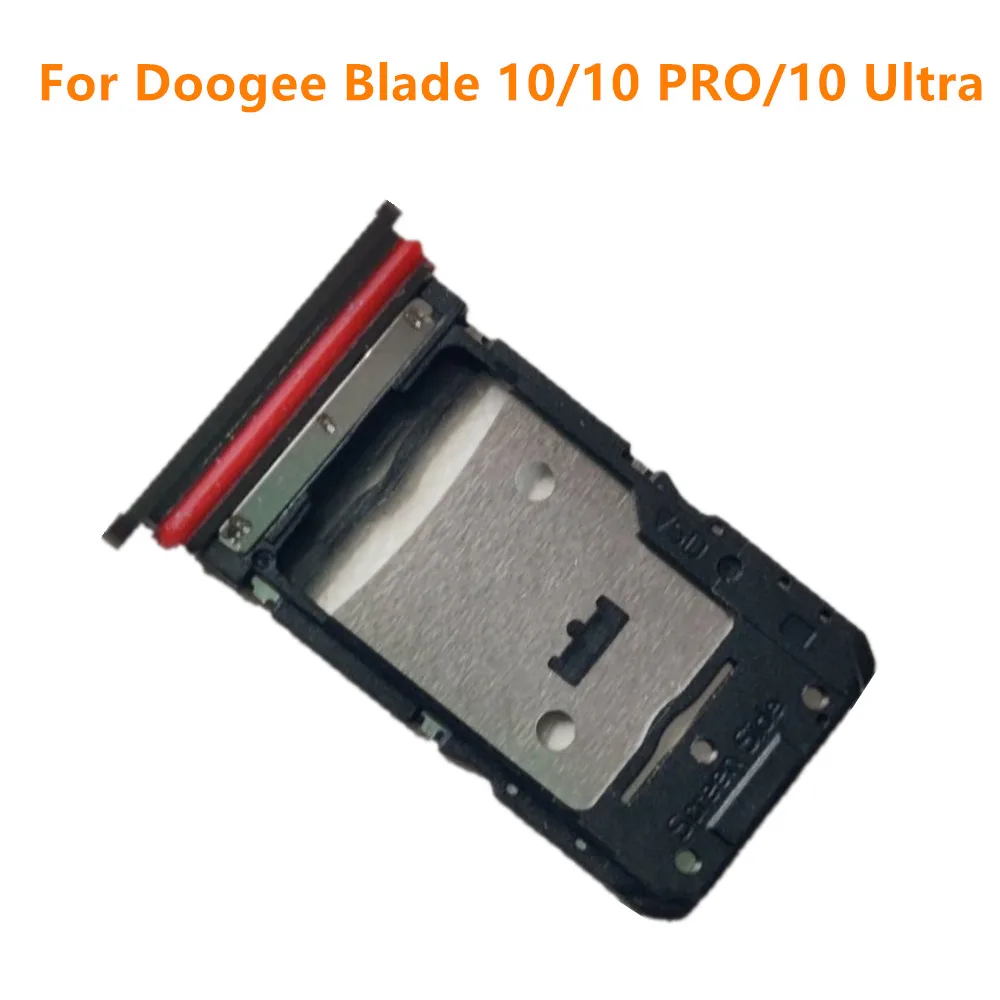 

Для сотового телефона Doogee Blade 10/10 PRO/10 Ultra, новый оригинальный слот для SIM-карты, держатель лотка для TF, замена адаптера