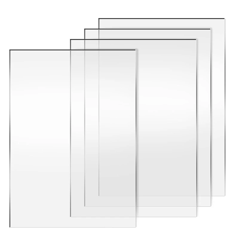 Placa de corte transparente, almofadas de corte de 8,7 x 6,1 polegadas para máquina de corte e gravação em relevo