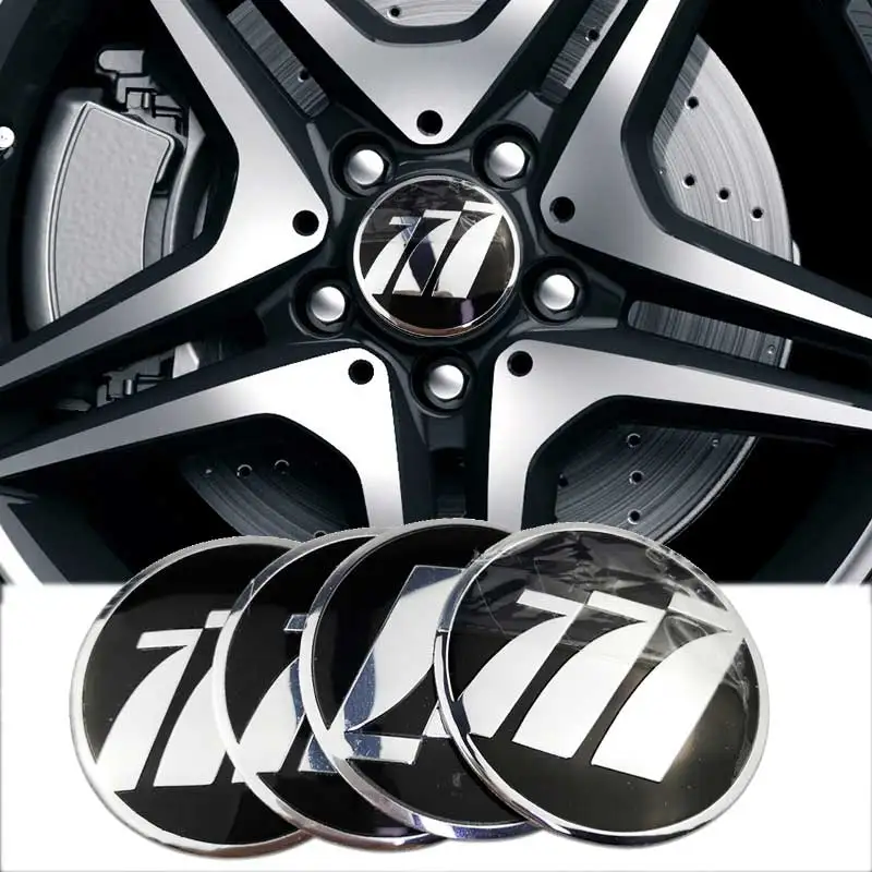 4pcs 56mm Car Wheel Center Hub Caps Emblem Stickers For Lifan X60 X50 320 Solano 520 620 X80 820 720 125CC