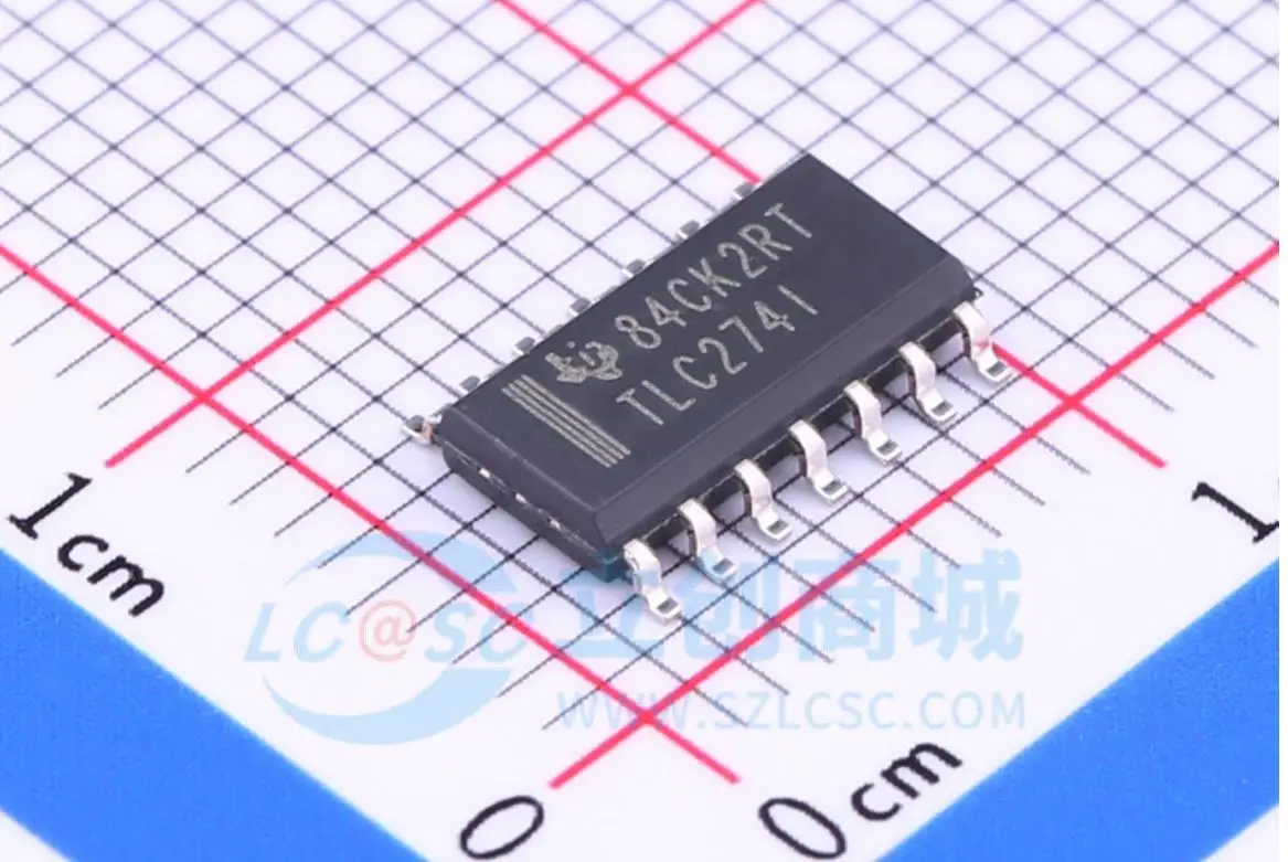 7PCS  TLC274IDR Brand: TI (Texas Instruments) Encapsulation: SOIC-14 Brand new original genuine product