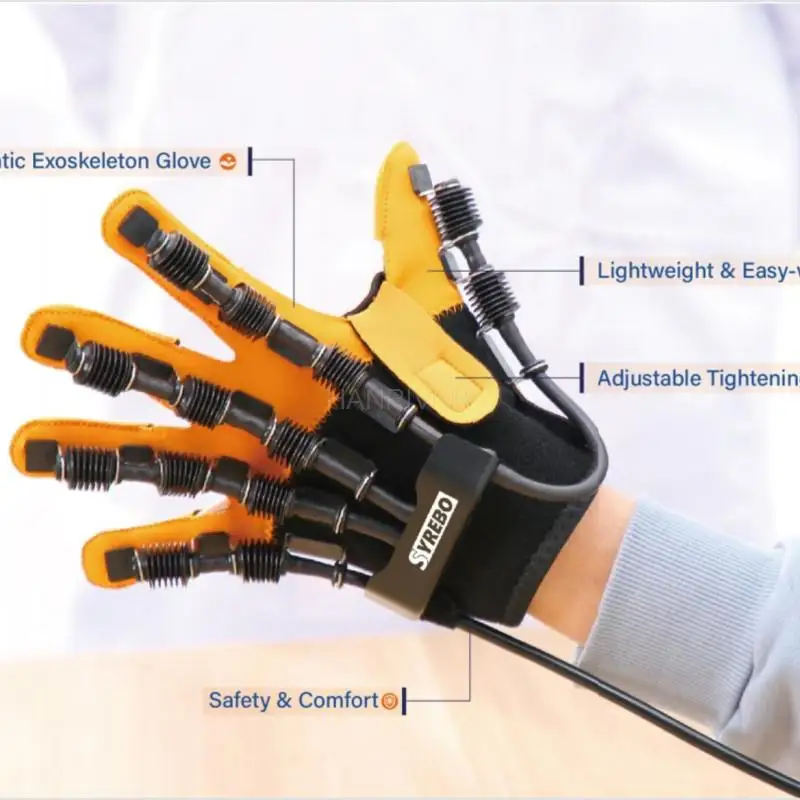 

Finger rehabilitation training equipment Five-finger stroke flexion extension hand hand function hemiplegia pneumatic electric r
