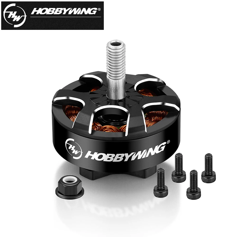 1pcs Hobbywing Xrotor 2807 1300KV 1500KV 1700KV / 2812 900KV 1100KV Brushless Motor M5 Shaft For RC 7inch FPV Drone