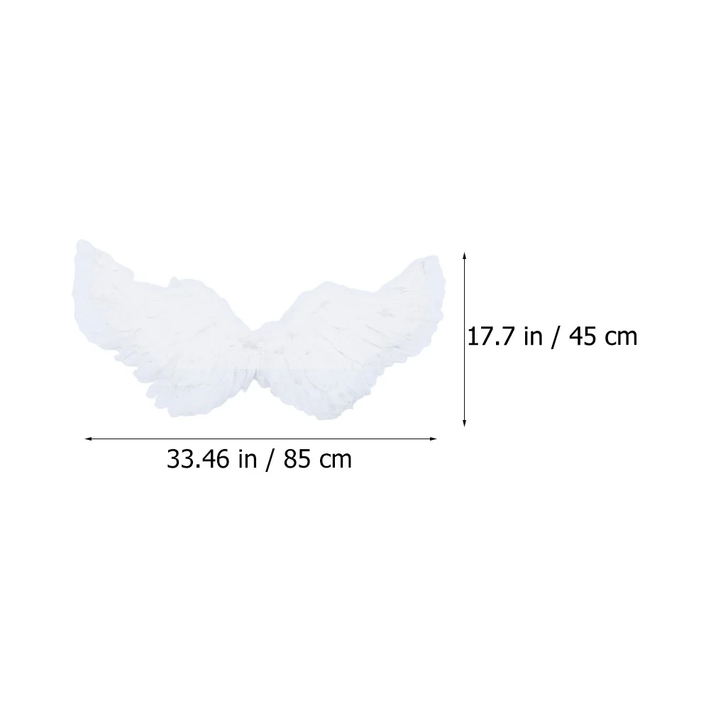 

Angel Wings Headwear for Girls Kids Party Costume Prop Cosplay Fairy Gift Performance Suit Angel Costume
