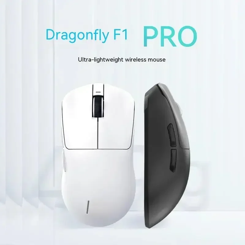 VGN Dragonfly F1 Wireless Mouse Dual-mode Moba Pro Max 4K Gaming Mouse 2.4g Wired Lightweight E-sports Gaming Mouse PC/MAC Gift