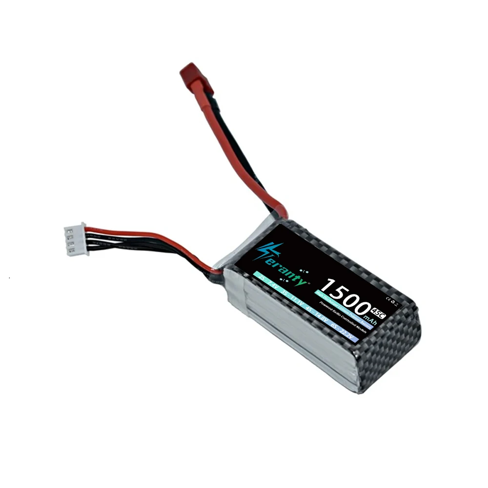 3S Lipo 11.1V 1500mAh 2200mAh 3300mAh 4200mAh 5200mAh 10800mAh Battery For RC Car Airplane Helicopter 11.1V Rechargeable Battery