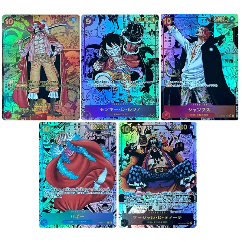 

Аниме One Piece Monkey D Luffy Shanks Багги Gol D Roger Diy Flash Card коллекция открыток рождественские подарки на день рождения Детские игрушки