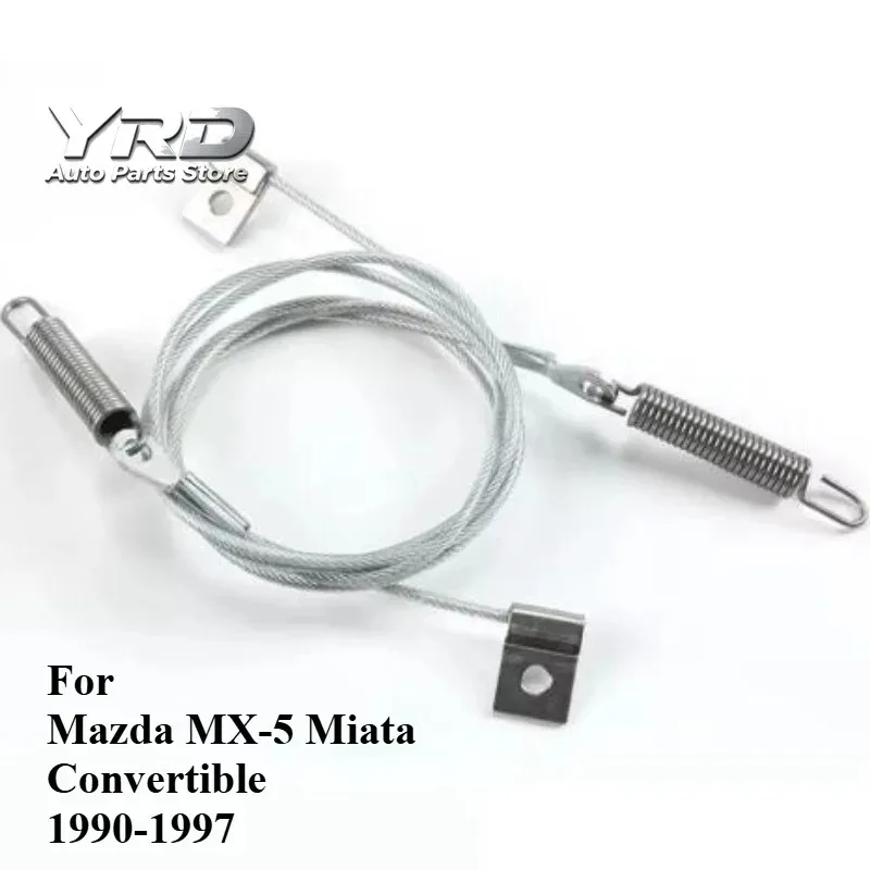 STCIM112 Brand New 1pcs Top Side Tension Hold Down Cables For Mazda MX-5 Miata Convertible 1990-1997