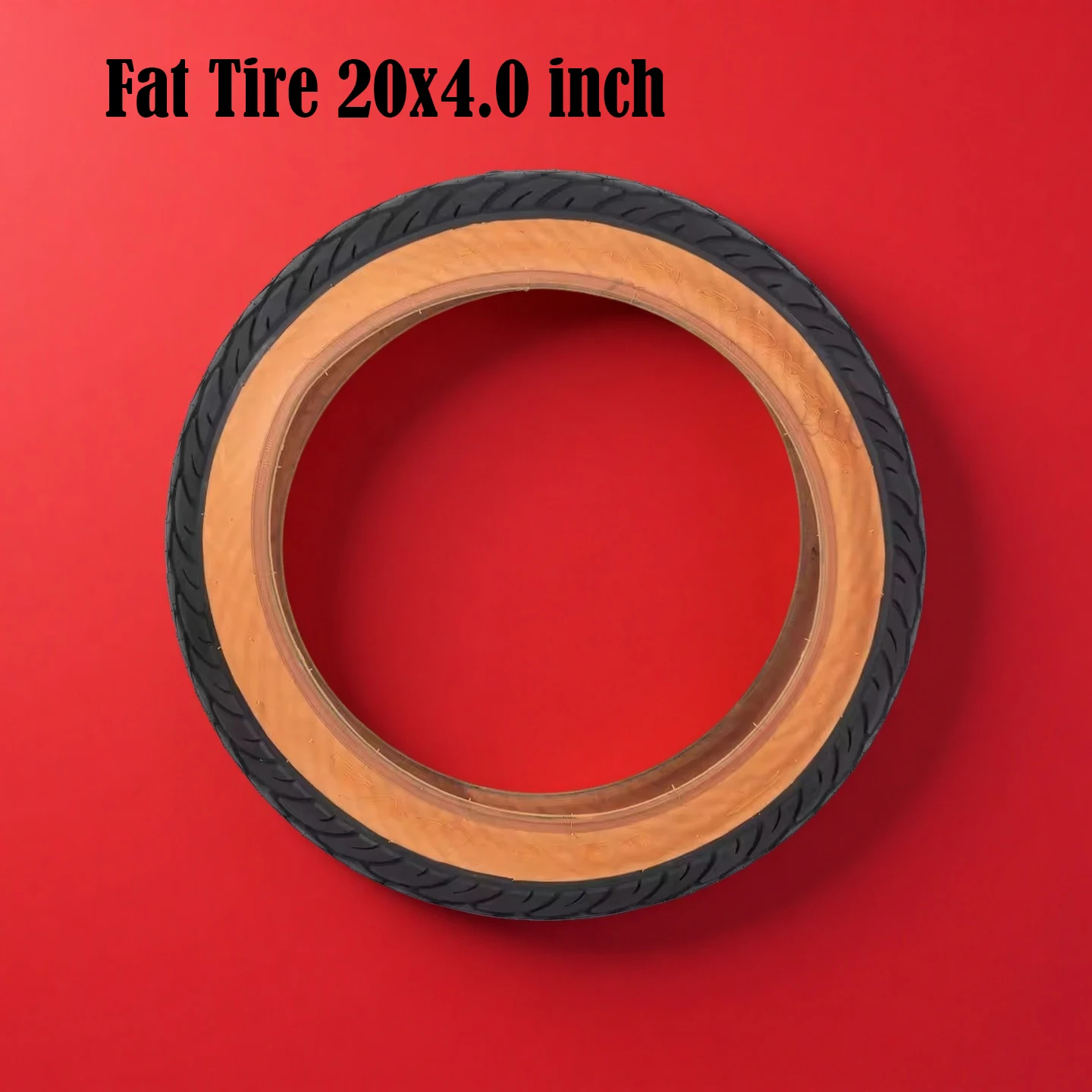 

Brown Fat Tire 20x4.0 inch Electric Fat Tire Snow Beach Bike Tire Inner Tube Bike Parts Bike Accessories
