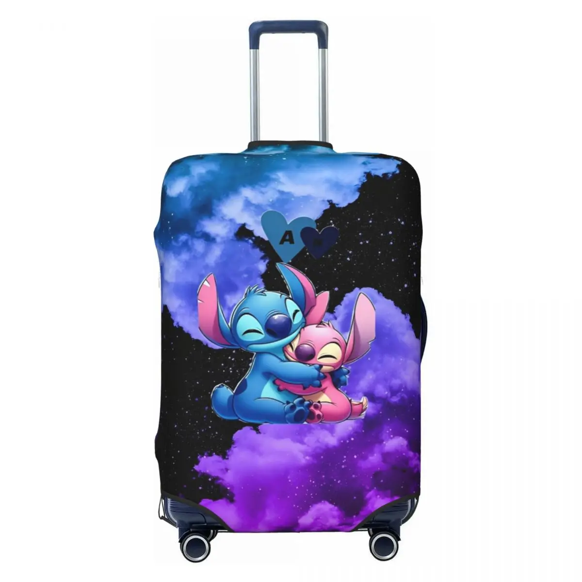 

Anime Stitch Fully Printed Suitcase Cover Business Protection Vacation Strectch Luggage Case