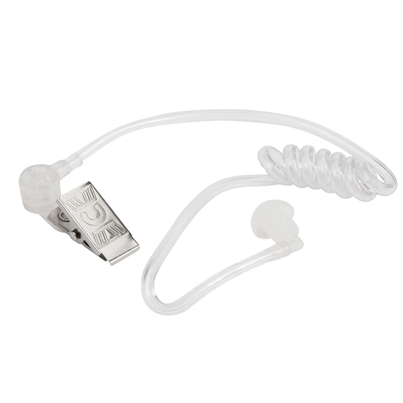 หูฟังวิทยุสื่อสาร10ชิ้นพร้อมไมค์สำหรับวิทยุหูฟังหูฟังเสียงเพลงอากาศสำหรับ UV-82 UV-5R Baofeng 888S