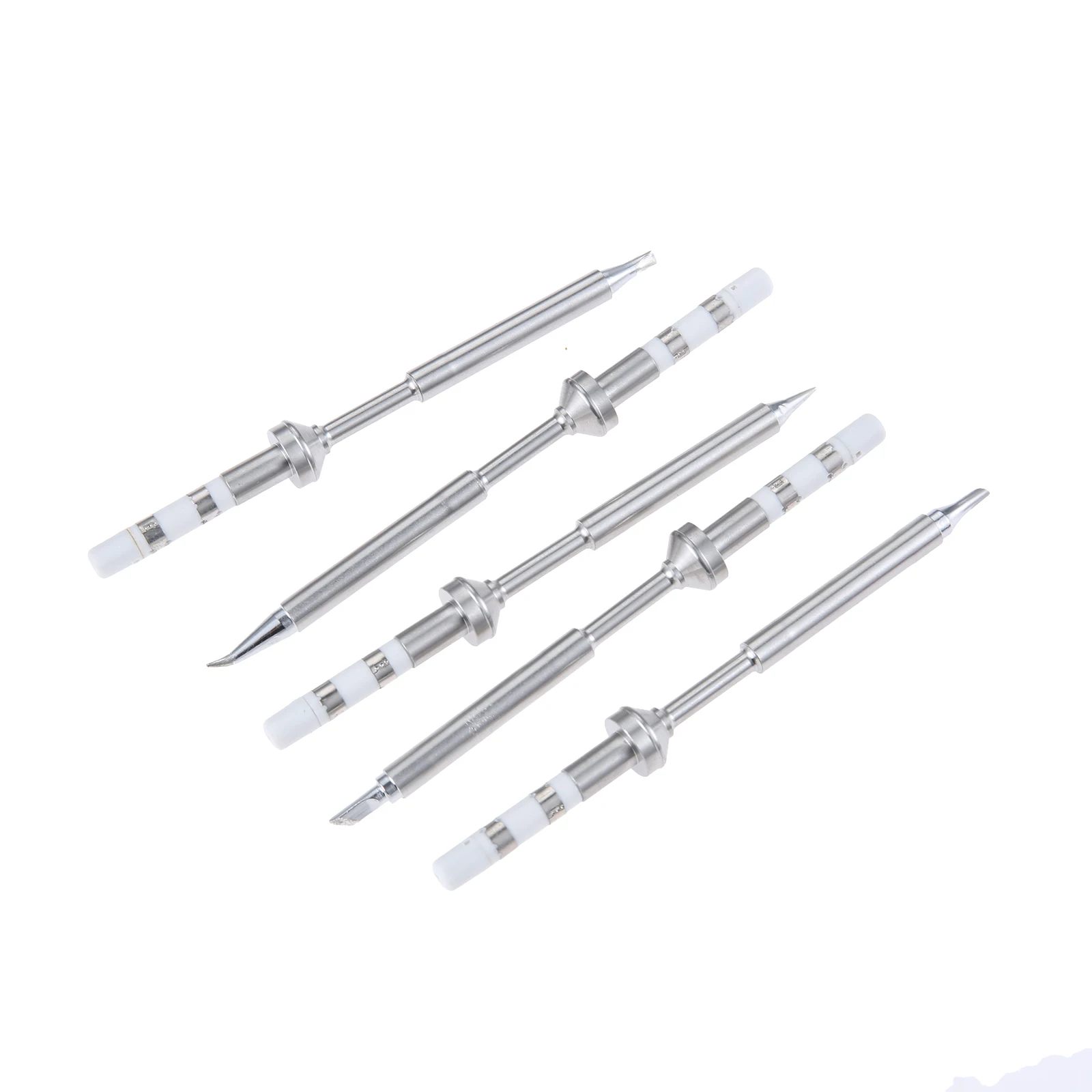 

5pcs Mini Pencil Soldering Iron Tips Replacement ST-I/BC2/KU/J02/D24 for Pinecil Micro Soldering Iron PTS200/TS100 Portable Set