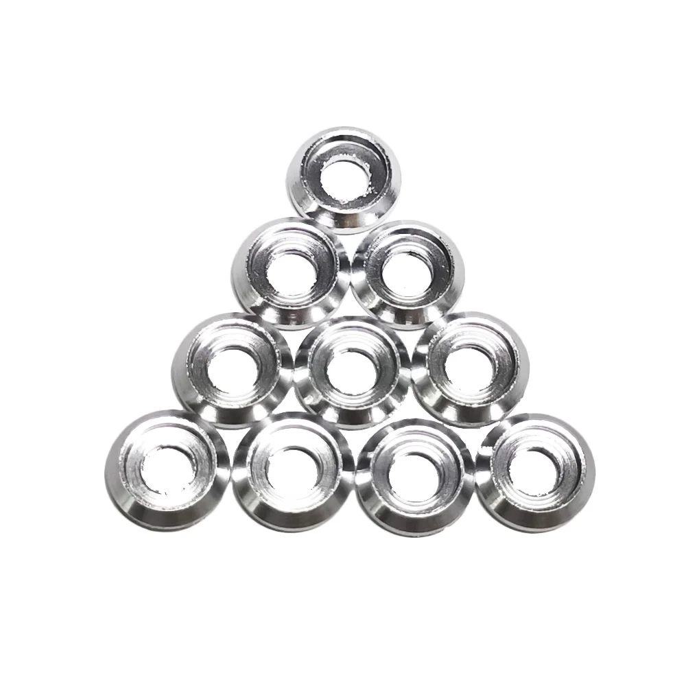 10 pcs Stasrc M4 Stainless Steel Conical Washer Countersunk Concave-convex Washer for RC Car Helicopter Boat furniture