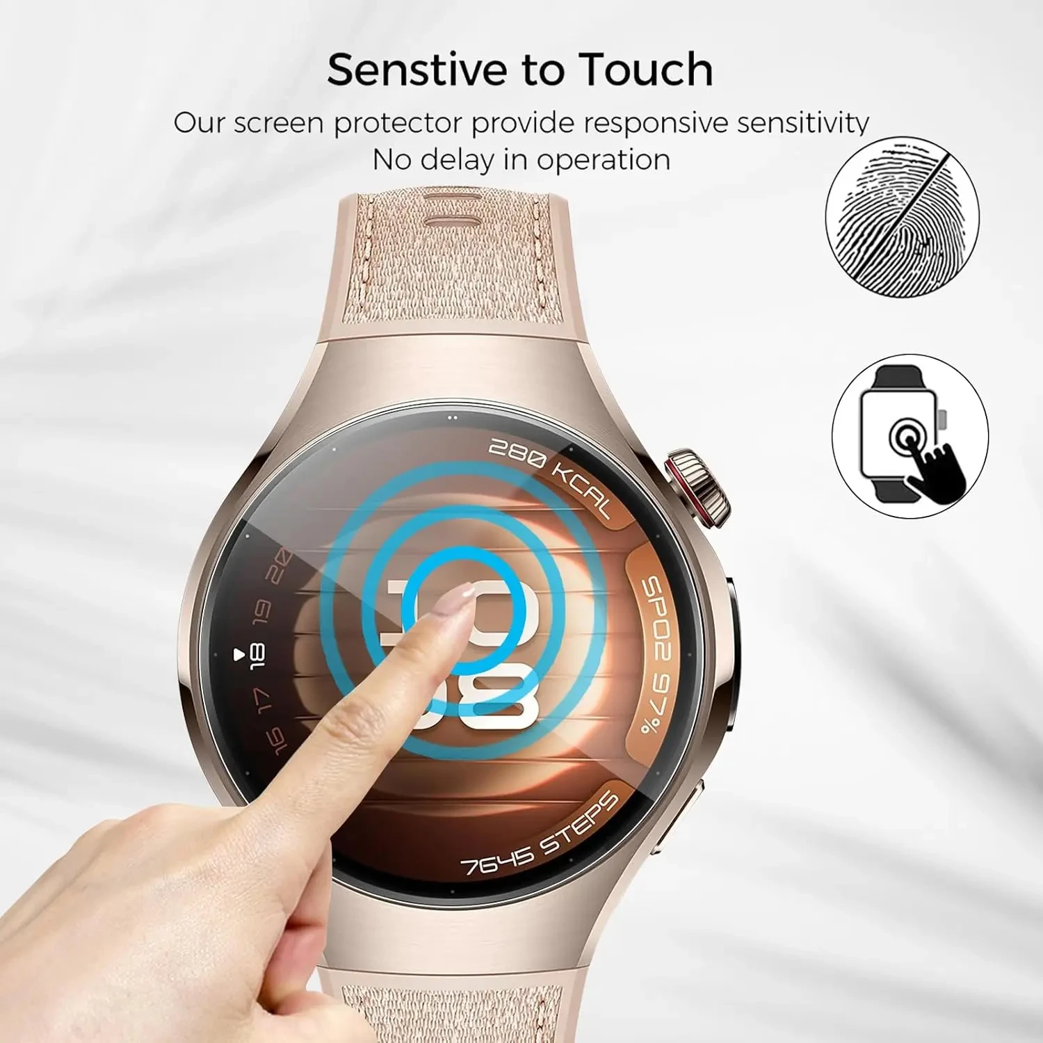 Hydrogel Film For Huawei Watch 5 42mm 46mm Screen Protector Soft TPU Films Watch Accessories For Huawei Watch 5 Protective Cover