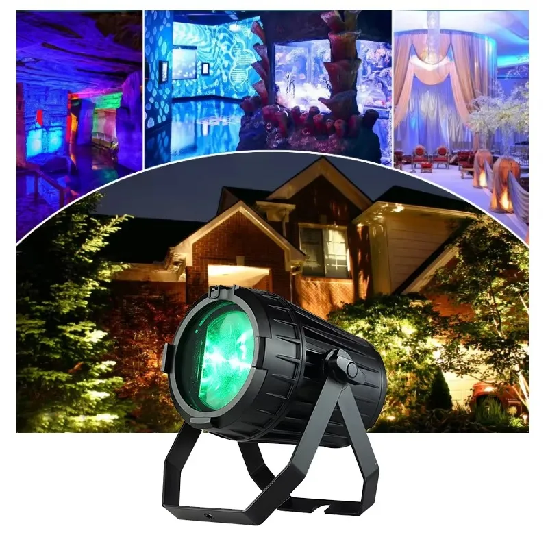 

Outdoor RGBW Waterproof Zoom DJ LED Par Light DMX512 Control Outdoor Stage Lighting Factory Price Pro Can Spotlights