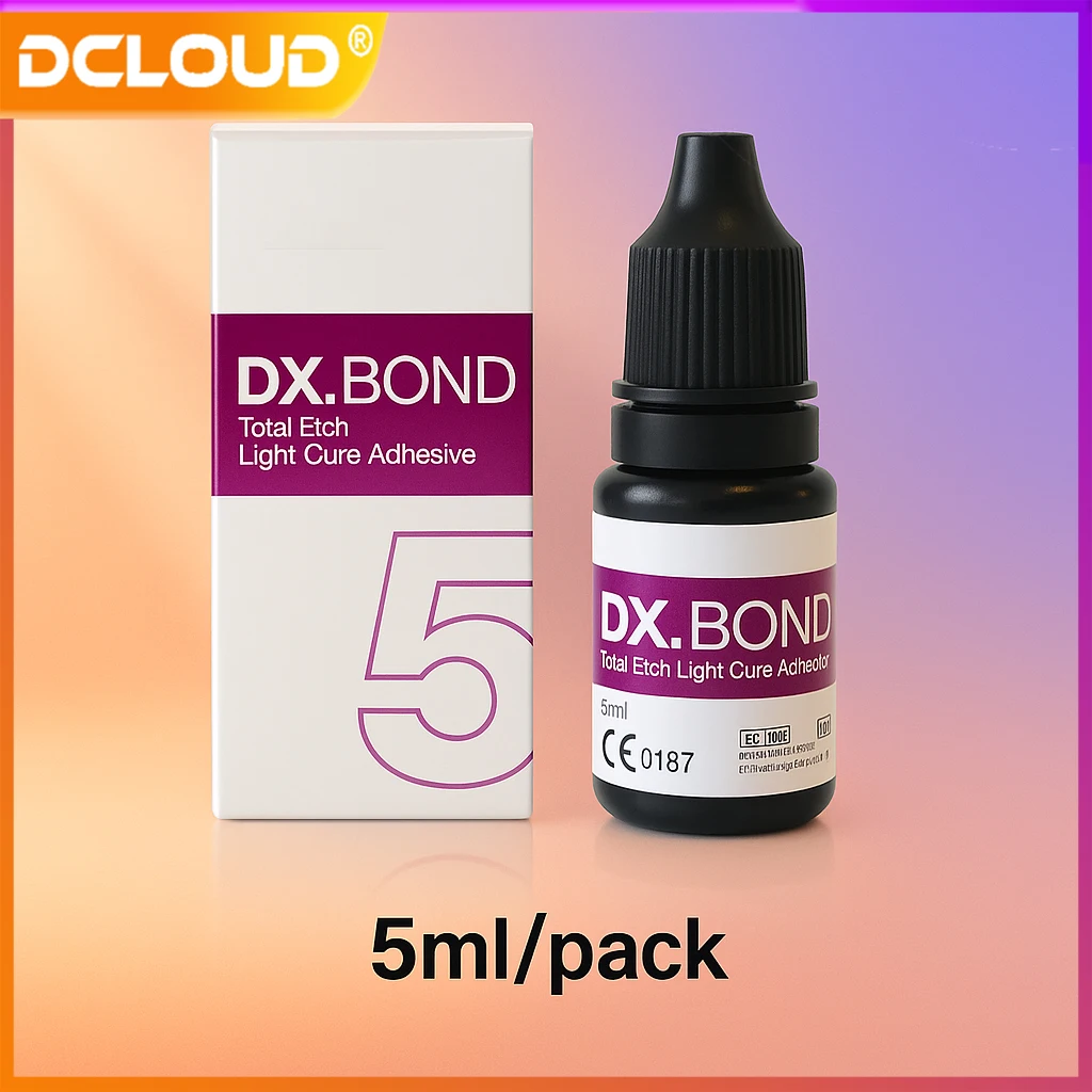 

5ML Dental Bonding Agents Universal Adhesive Dental Resin Etch Paste Light Cure Tooth Filling Adhesive Restorative Bonding Agent
