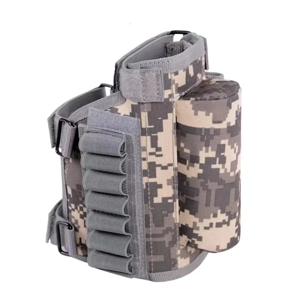 Buttstock Ammo Verstelbare Cartridges Jachtdrager Tactische Geweerkoffer Wangsteun Riser Nylon PouchBullet Houder Tas Shell