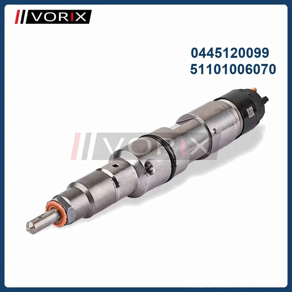

0445120099 51101006070 Diesel Fuel Injector for MAN D0834LFL5 TGL TGM Truck