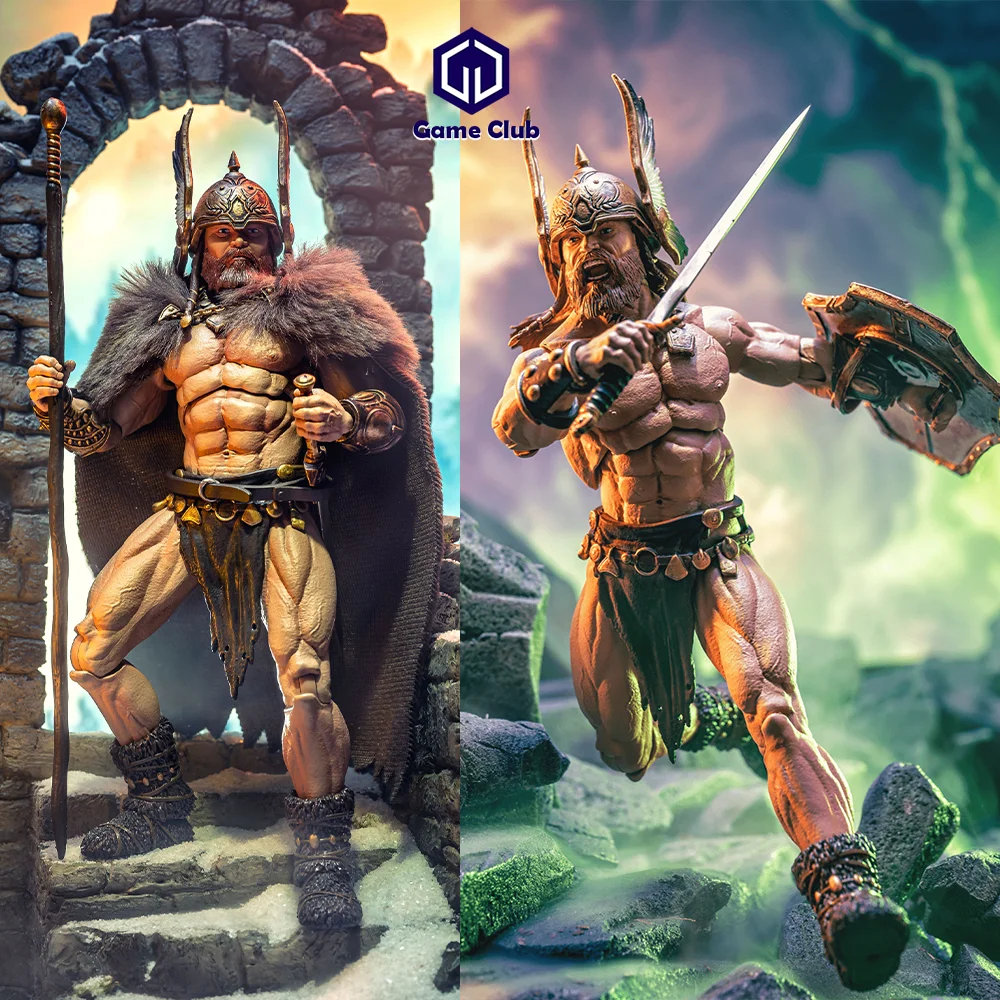 In Stock Frazetta Girl 1/12 Scale Male Soldier 3 Wave Nordic Vikings Full Set 6in Collectible Action Figures Model For Gifts