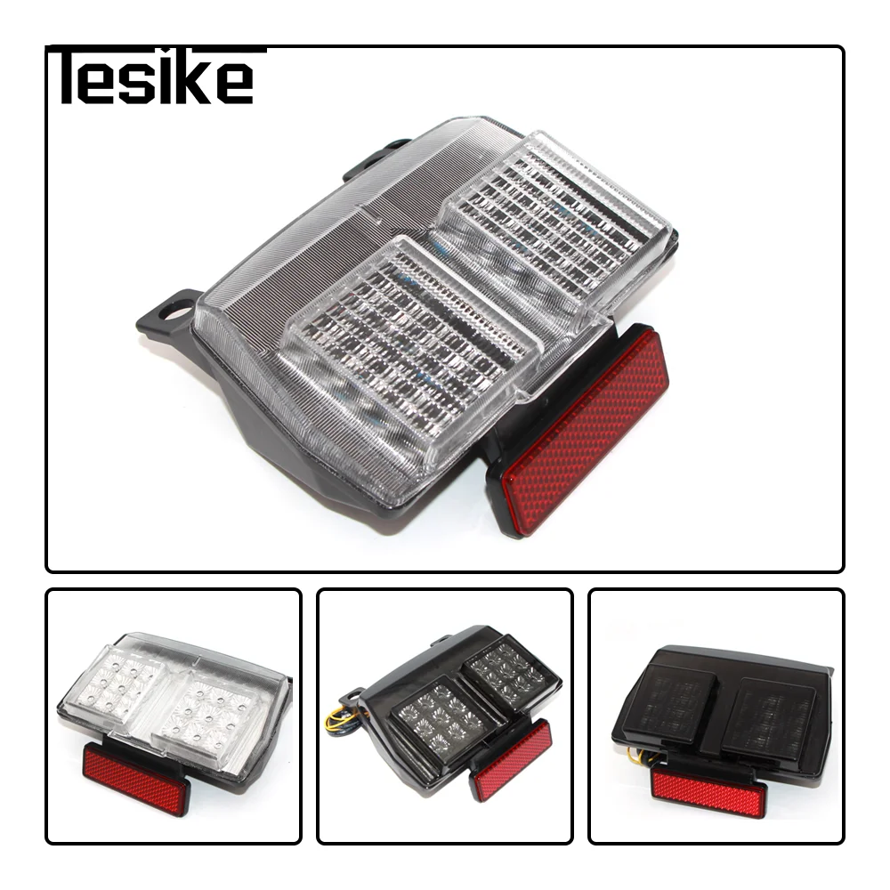 

Светодиодный задний фонарь для Ducati 748 916 996 1994-2003, встроенный указатель поворота мотоцикла, задний стоп-сигнал, сигнальная лампа