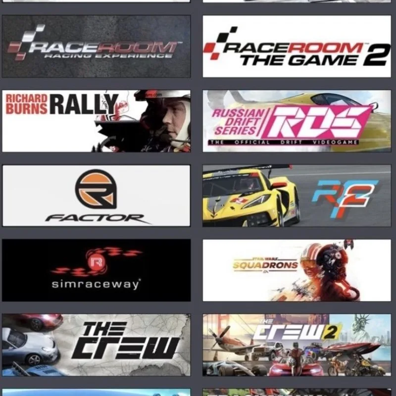 High-performance six-axis racing emulator set, fully upgraded car driving for e-sports racing simulation